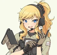 Airsoft enemy girl
