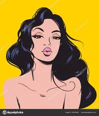 Retro Noirette Girl