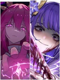 Yandere Ei and Miko