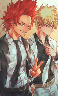 Bakugo and Kirishima