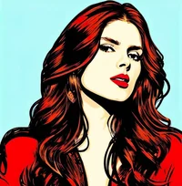Kinky Red hair Girl