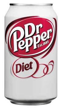 Diet Dr Pepper Can