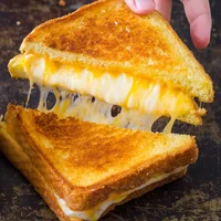 A grilled cheese