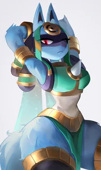 Female lucario