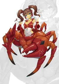 Crab girl Sarah
