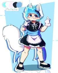 neko maid BF