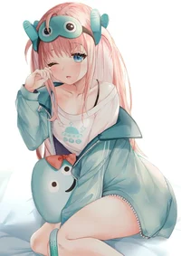 annoying gf in blank