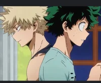 Bakugou and Deku 