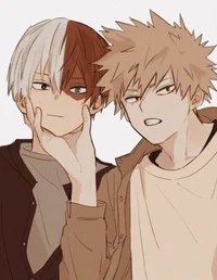 Katsuki and Shoto