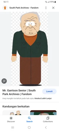 Mr Garrison Senior