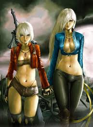 Dante y Vergil spart