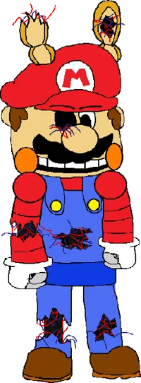Withered Toy Mario