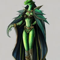 Lusty argonian maid