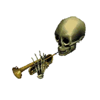 Trumpet Skeleton