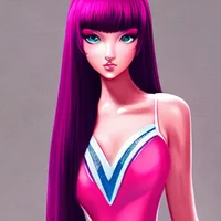 pink lover girl
