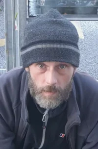 Homeless man