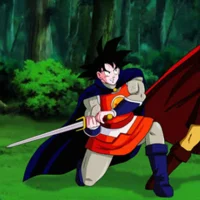 Goku Knight AU