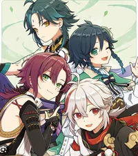 Four genshin boys