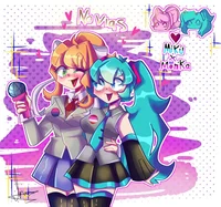 Miku X Monika