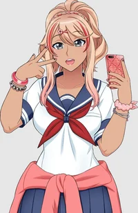 Your cute gyaru gf