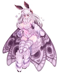 Saved by a moth girl