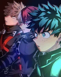 Todoroki bakugo deku