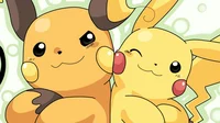 Pikachu and Raichu