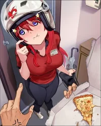 Pizza Delivery Girl