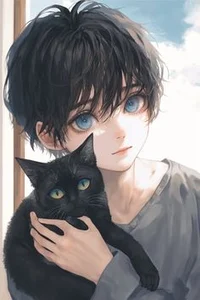 Orphan boy