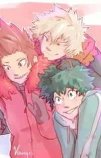 Bakugo Deku and Kiri