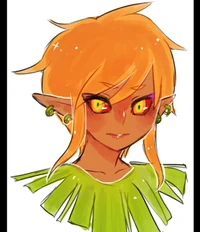 Skull kid but human