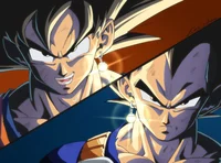 Goku and Vegeta