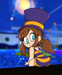 pool hat kid