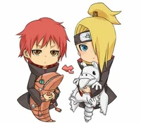 Deidara and Sasori