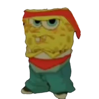 gangster spongebob