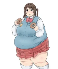 fat donut girl