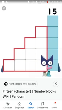 Number block 15