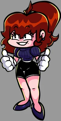 Cartoon cat gf