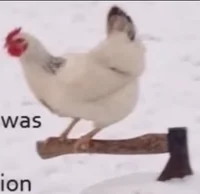 Axe chicken