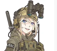 Military girl