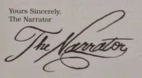 The narrator