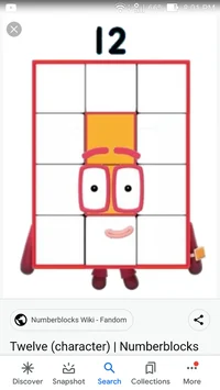 Number block 12