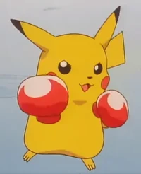 Boxing Pikachu