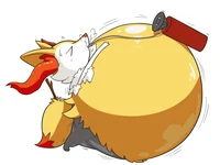 Inflated Braixen 