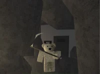 Bear with a scythe