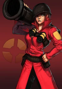 female soldier TF2