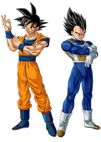 Goku and vegeta
