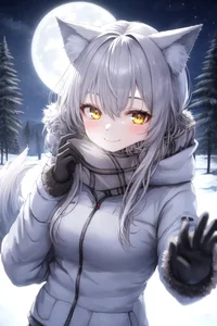 white werewolf girl
