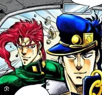 Jotaro and Kakyoin