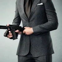 The man with a gun